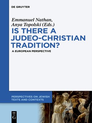 cover image of Is there a Judeo-Christian Tradition?